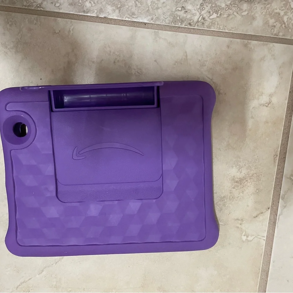 Purple Rugged Tablet Cover with Textured Design